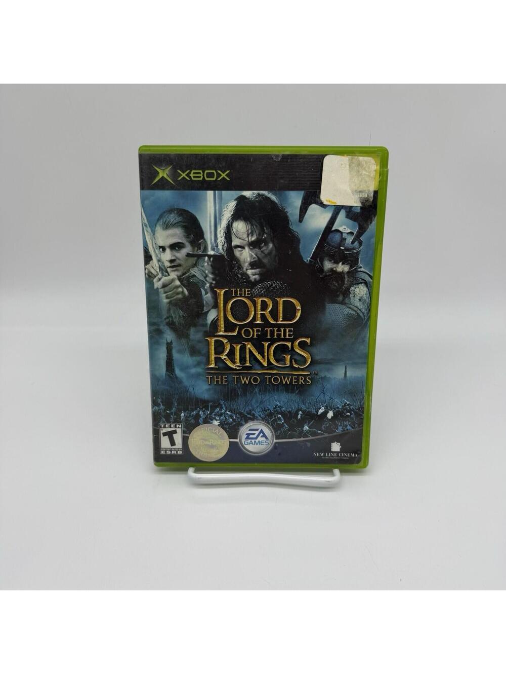 Lord of the Rings Two Towers (Microsoft Xbox) 2002 - CIB w/ Manual - Tested